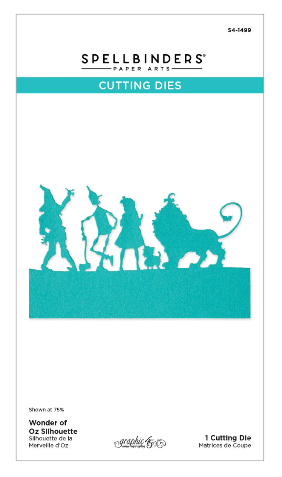 Spellbinders Wonder of Oz Silhouette Etched Dies