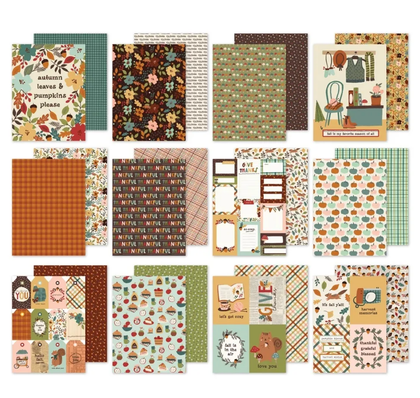 Simple Stories Cider & Donuts 6x8 Paper Pad