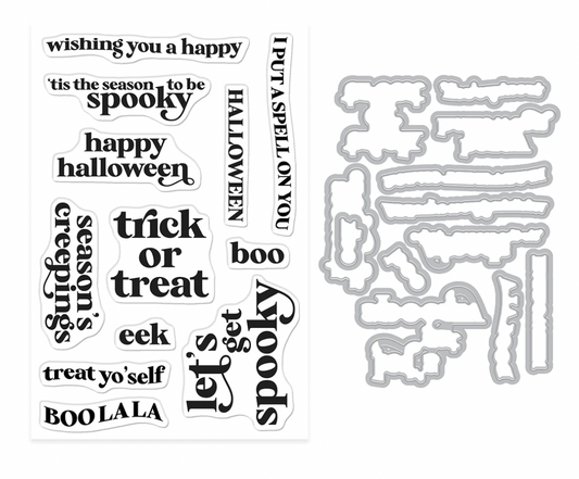 Hero Arts Season’s Creepings Stamp & Cut Set