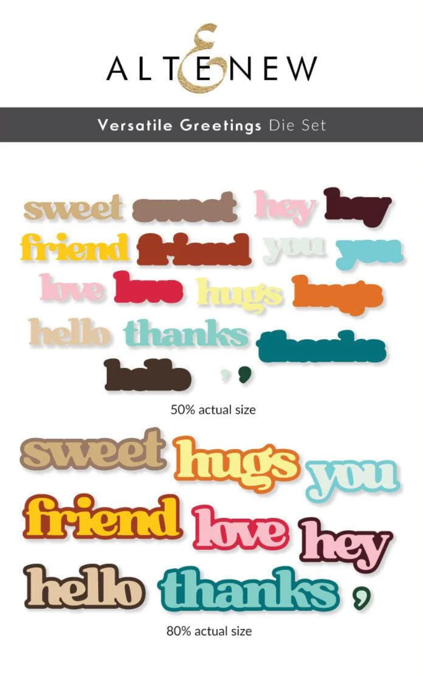 Altenew Versatile Greetings Die Set