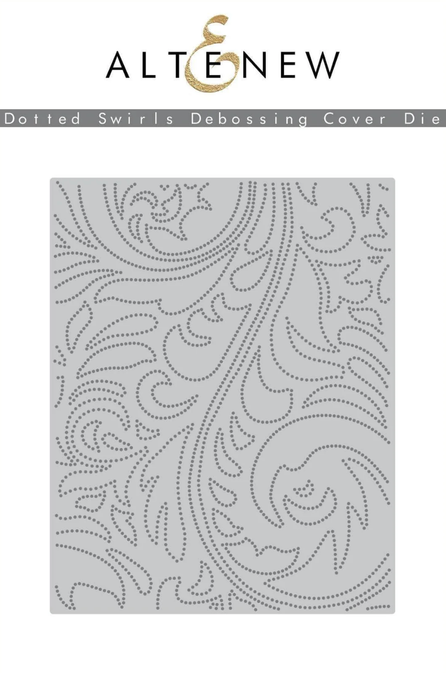 Altenew Dotted Swirls Debossing Cover Die