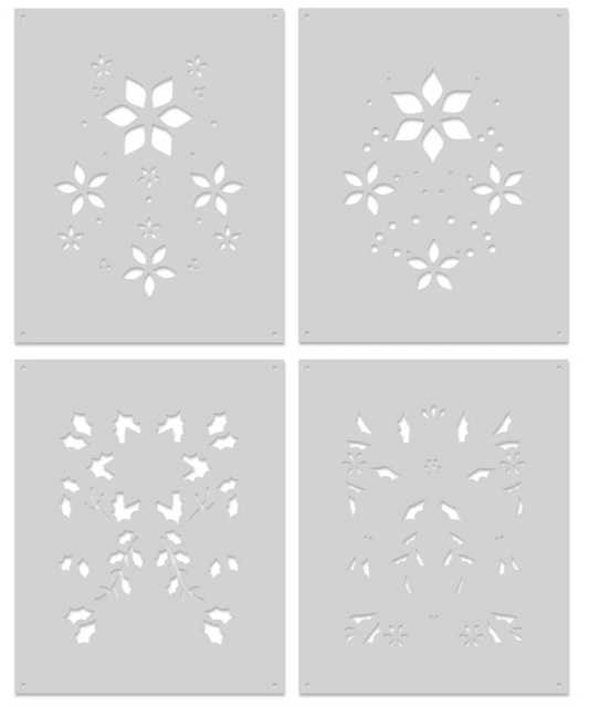 Hero Arts Poinsettia Pattern Bundle