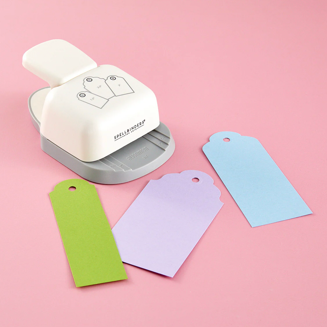 Spellbinders 3-in-1 Tag Punch