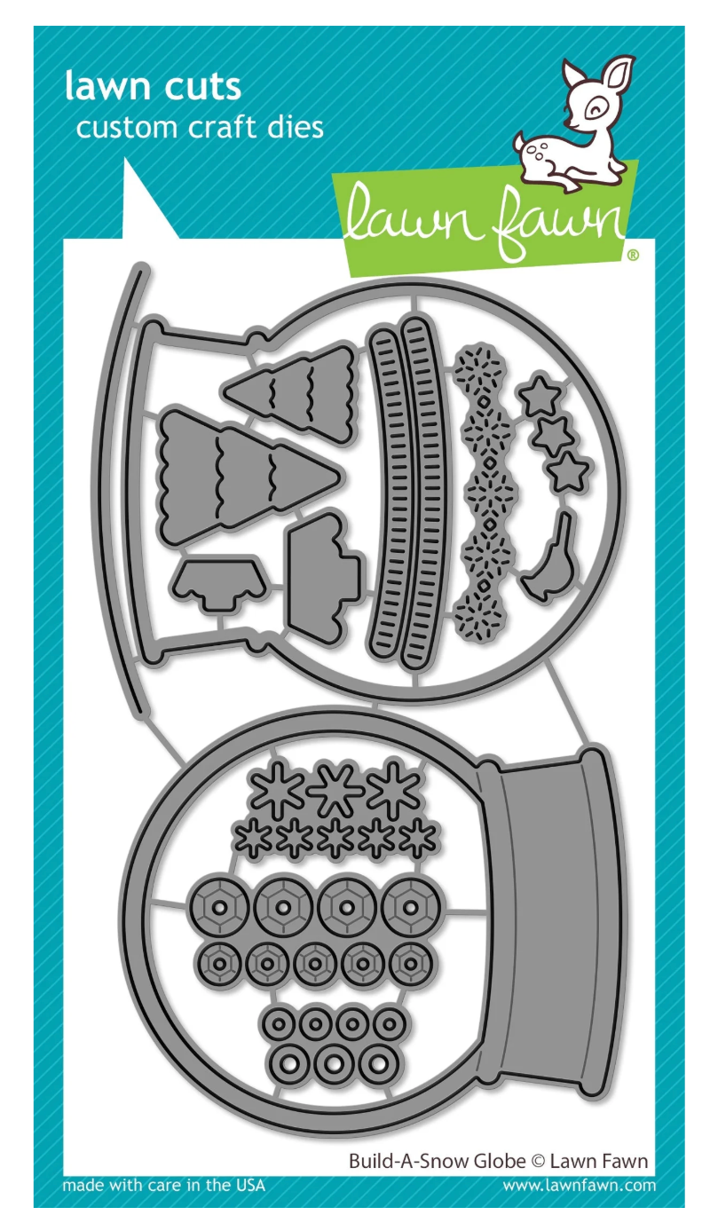 Lawn Fawn Build -A-Snow Globe Die Set