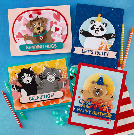 Spellbinders Sending Hugs Die Bundle