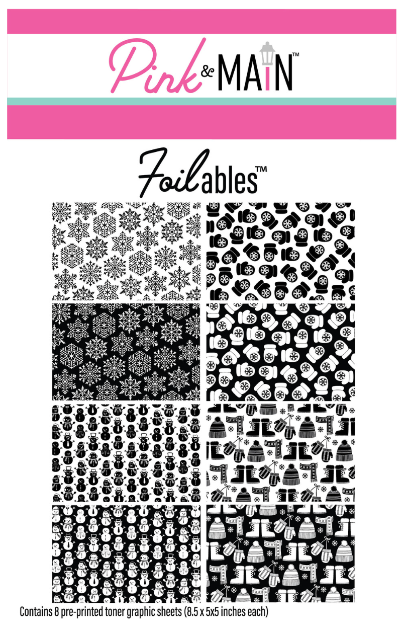 Pink & Main Winter Fun Foilables® Sheets