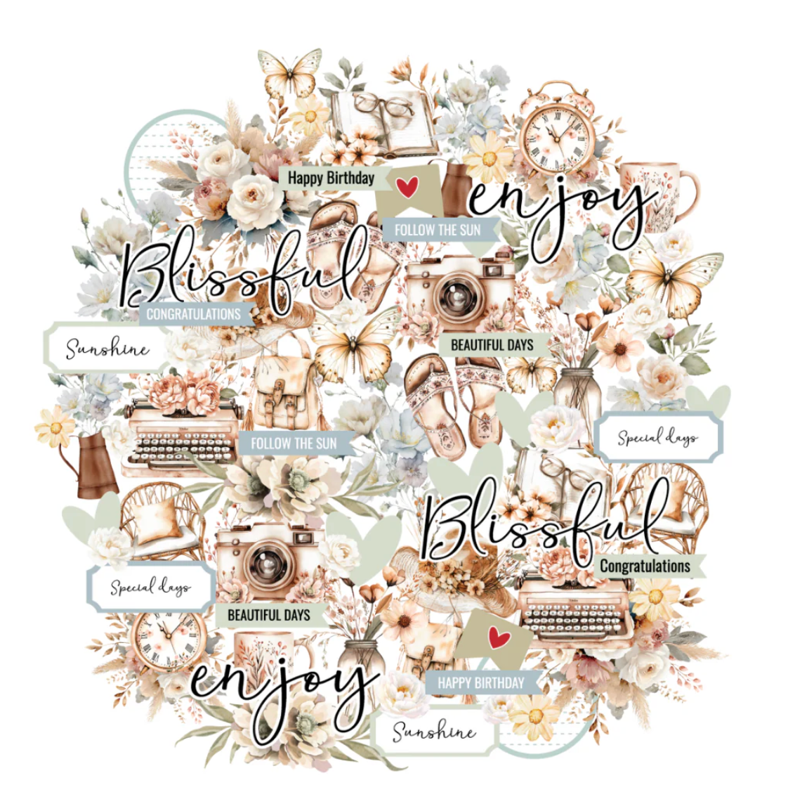 Uniquely Creative Bohemian Escape Creative Cuts