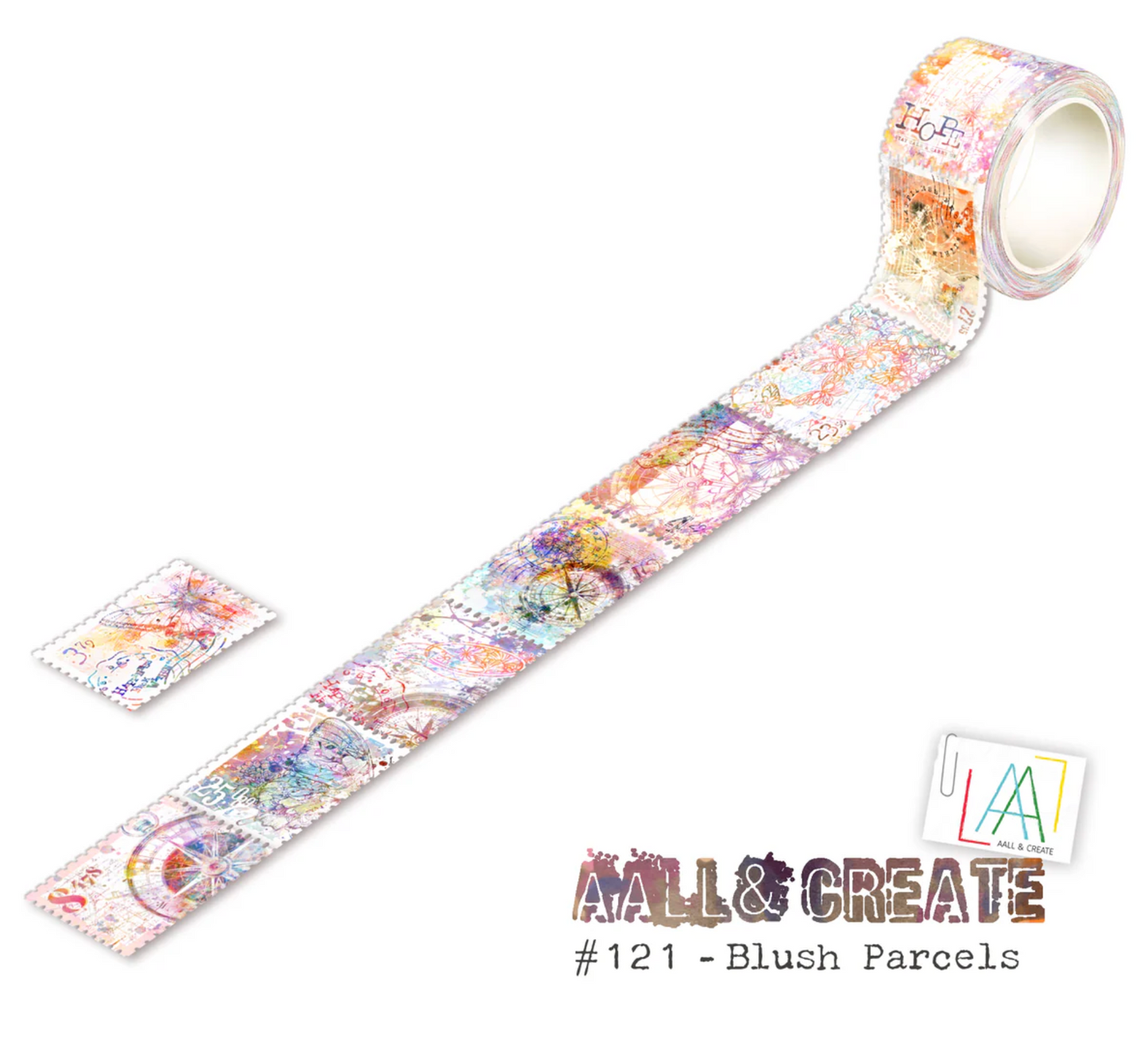 AALL & Create Blush Parcels Washi Tape