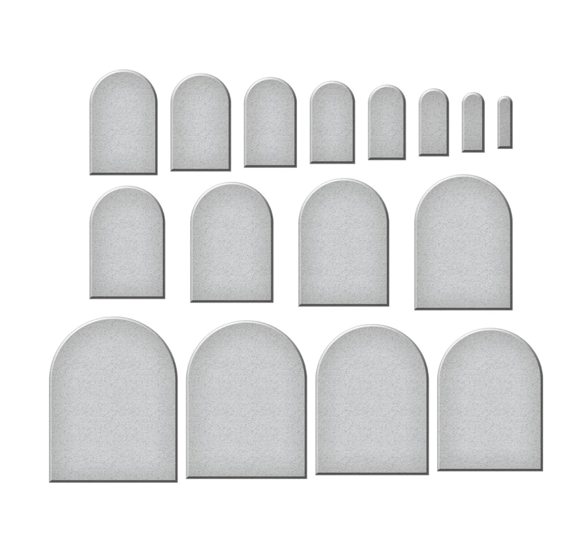 Spellbinders Essential Arches Etched Dies