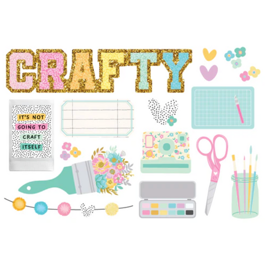 Simple Stories Page Pieces - Crafty