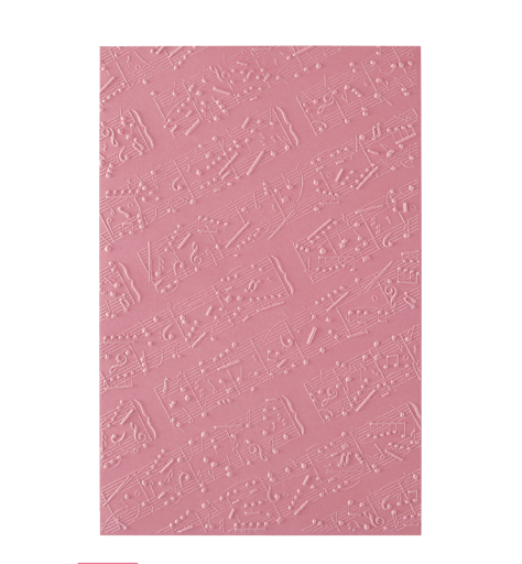 Spellbinders Favorite Song 3D Embossing Folder