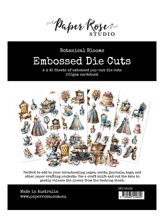 Botanical Blooms 6x6 Pad & Die Cut Bundle