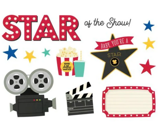 Say Cheese Tinseltown - Simple Stories Page Pieces