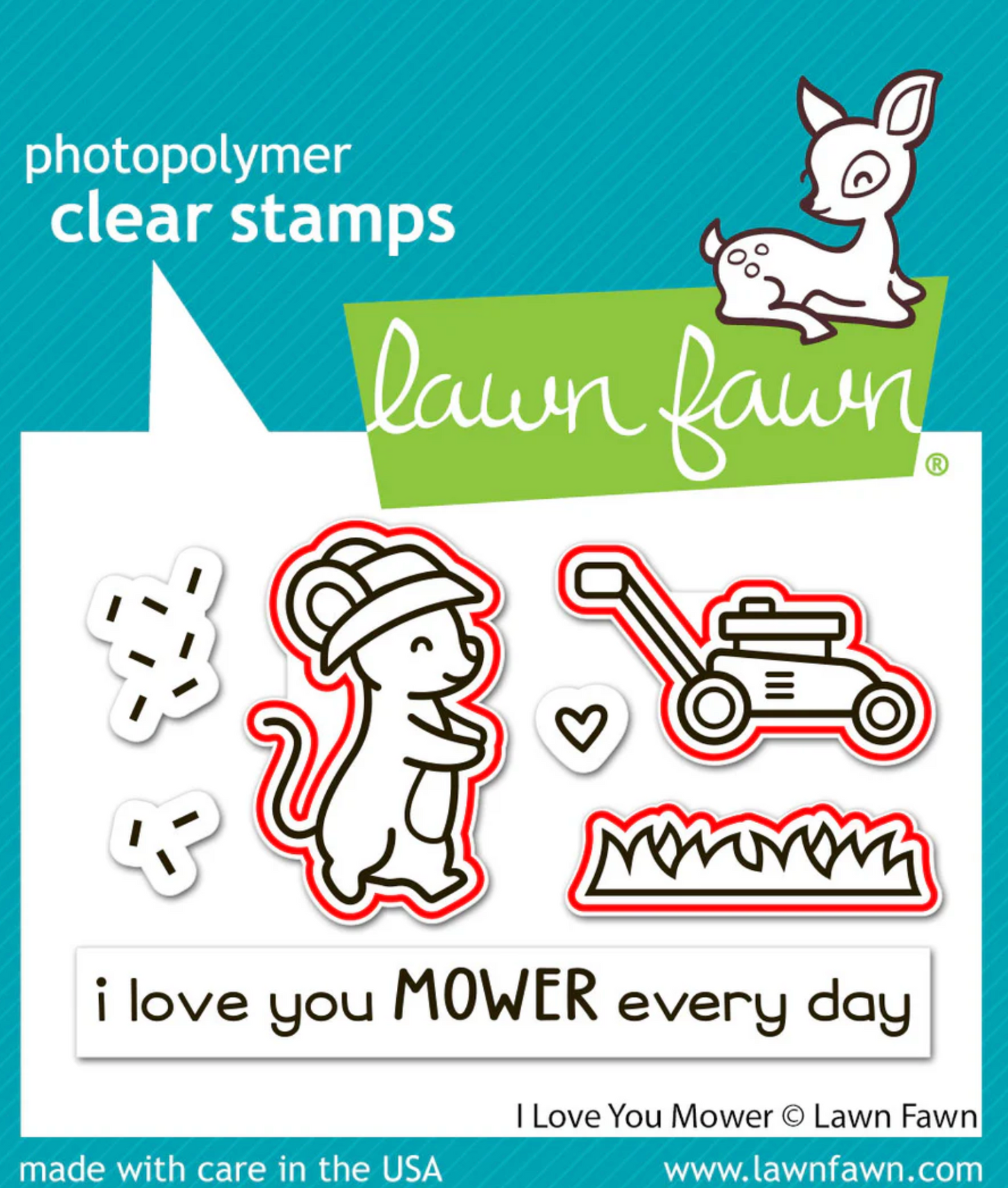 I Love You Mower