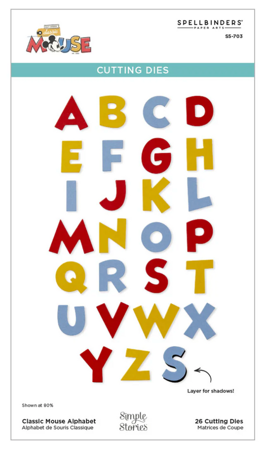 Say Cheese Classic Mouse Alphabet & Numbers Bundle