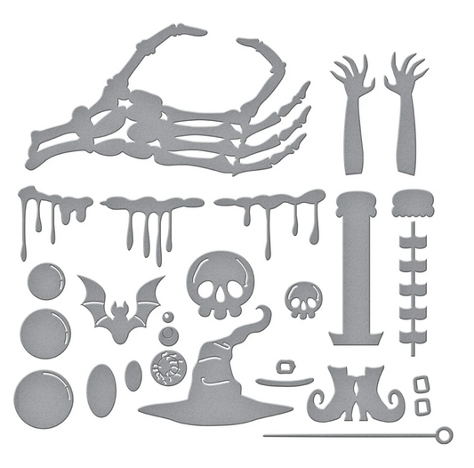 Boos! Cocktails Etched Dies