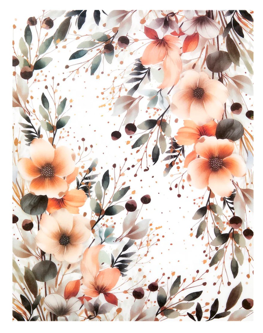 Rosie's Studio Golden Afternoon Printed Vellum & Foiled Acetate