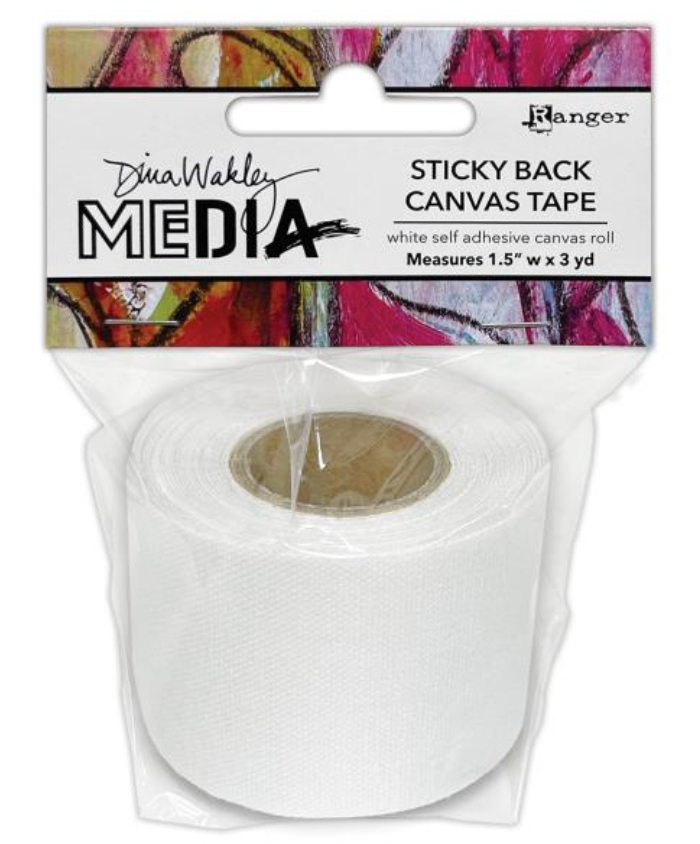 Dina Wakley MEdia Sticky Back Canvas Tape