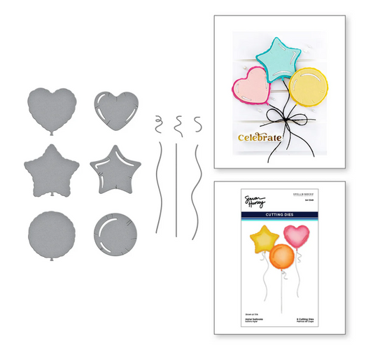 Spellbinders Party Balloons Bundle