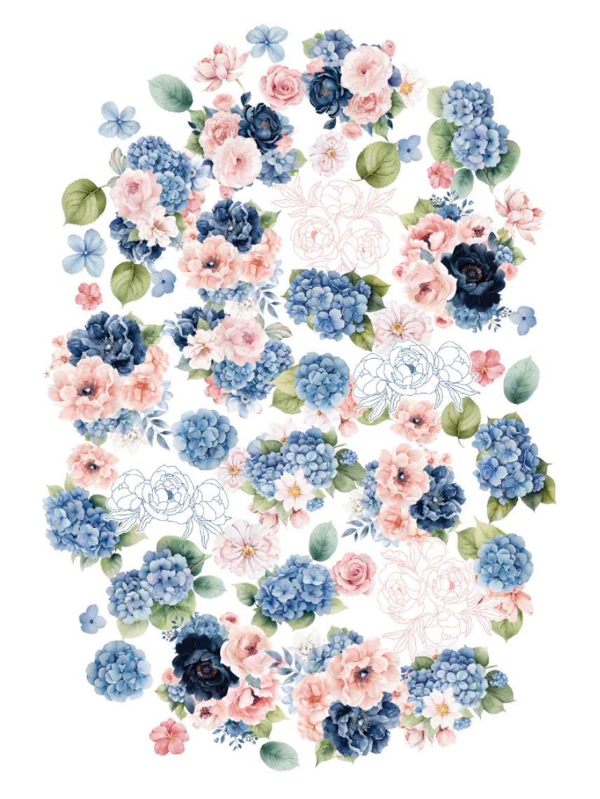 Indigo Bloom 12 x 12 Collection Bundle
