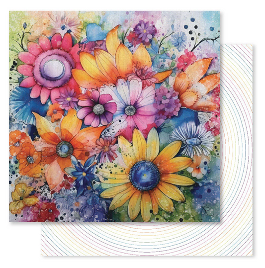 Rainbow Twirl 6x6 Paper Collection