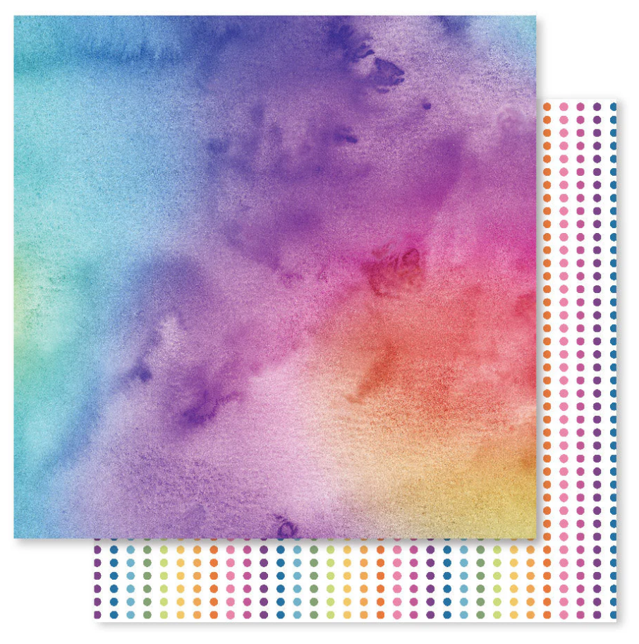 Rainbow Twirl 6x6 Paper Collection