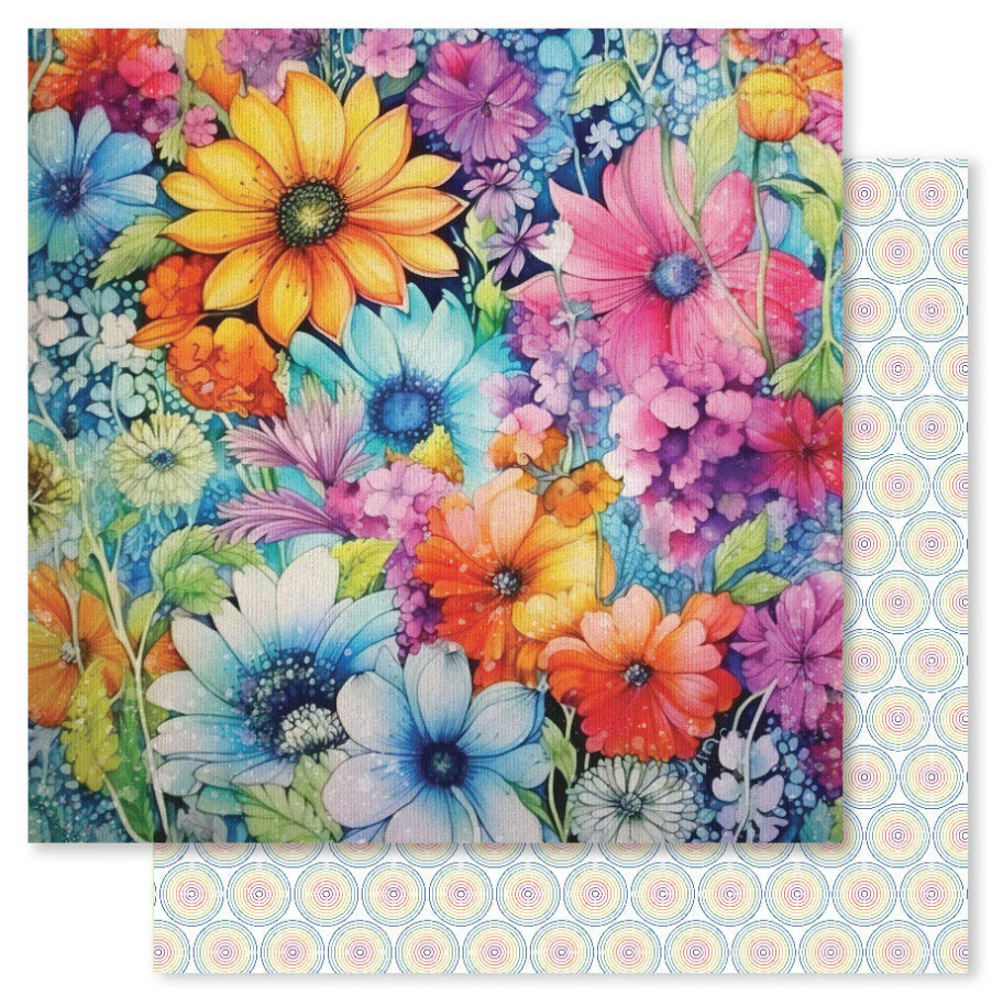 Rainbow Twirl 6x6 Paper Collection