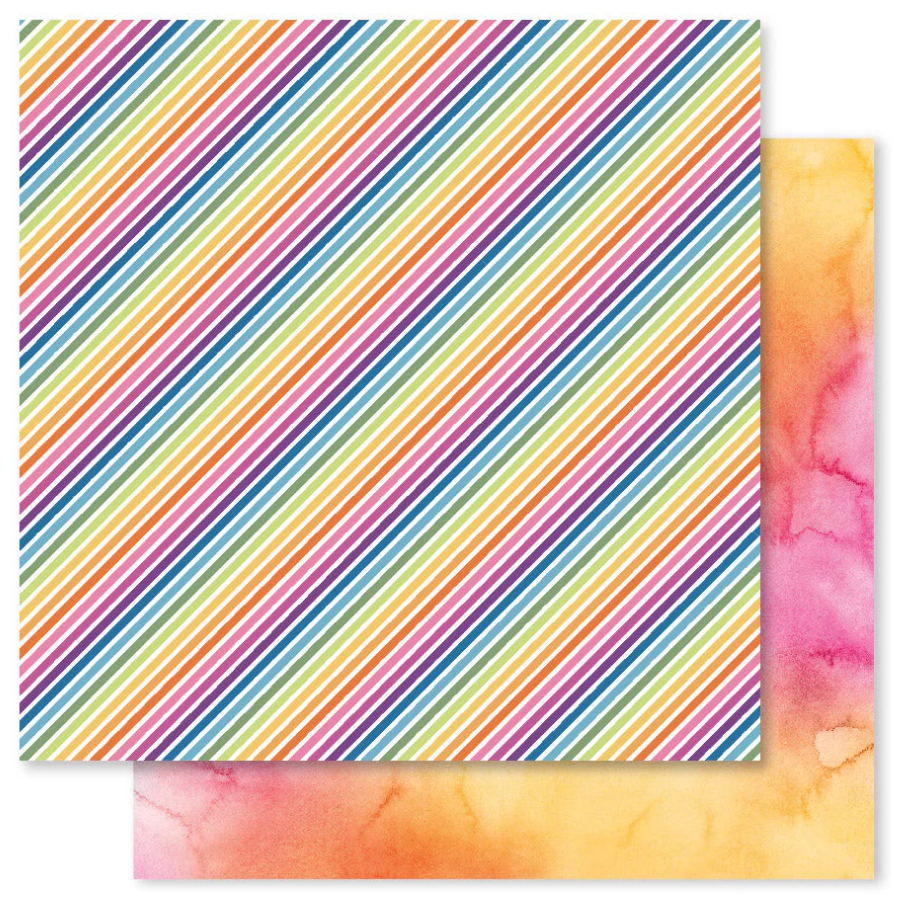 Rainbow Twirl 6x6 Paper Collection