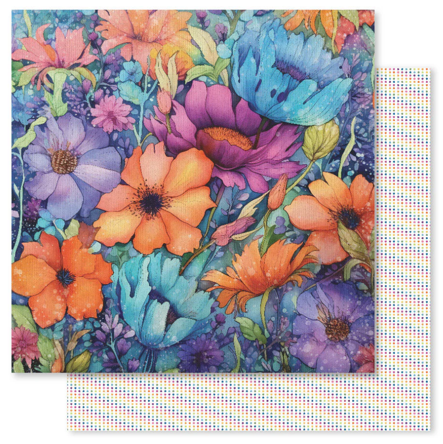Rainbow Twirl 6x6 Paper Collection