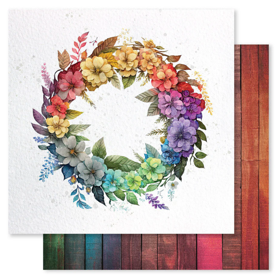 Rainbow Twirl 6x6 Paper Collection