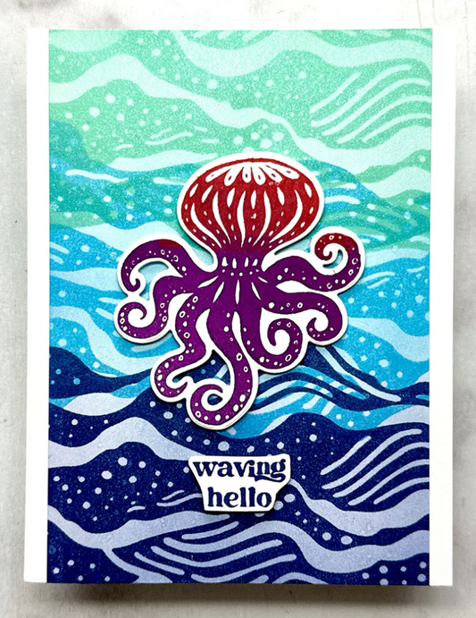 Spellbinders Under The Sea Stamp & Die Bundle by Simon Hurley