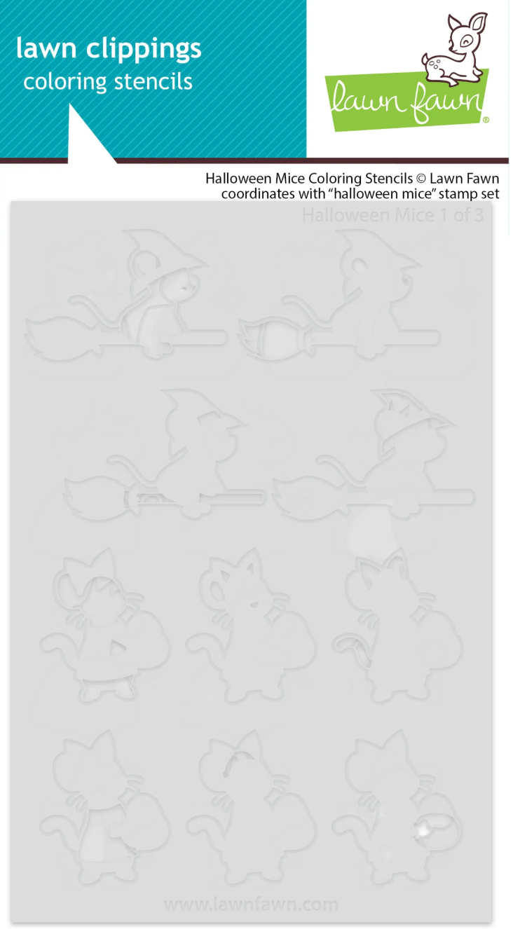 Lawn Fawn Halloween Mice Bundle