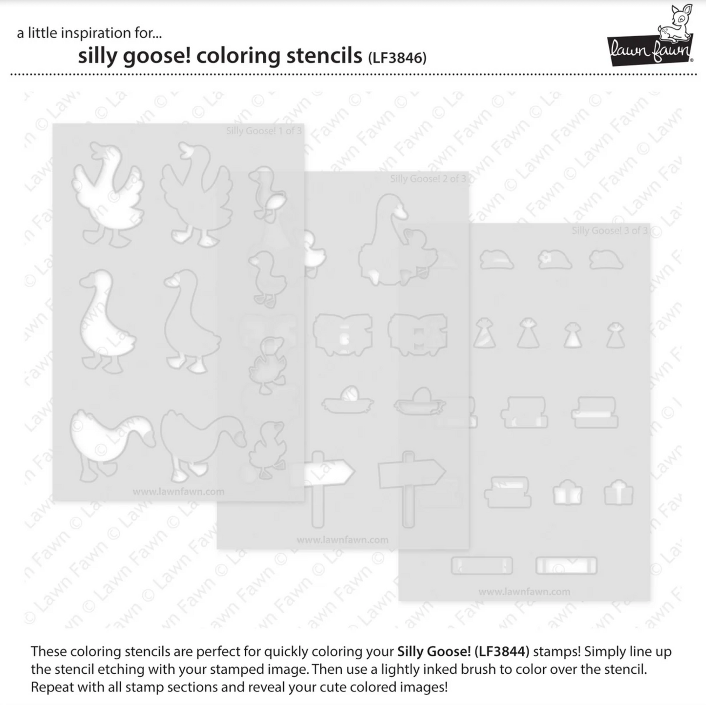 Lawn Fawn Silly Goose Bundle