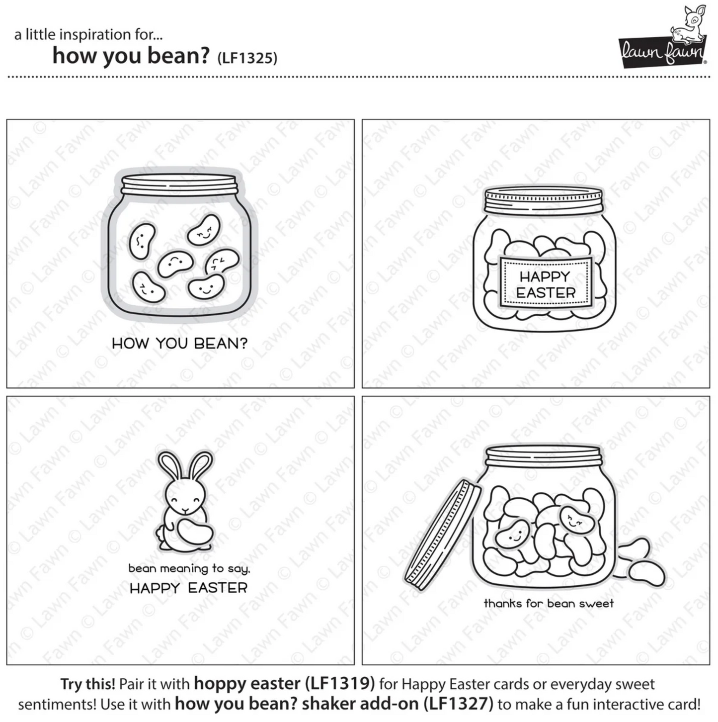 Lawn Fawn How You Bean? Bundle