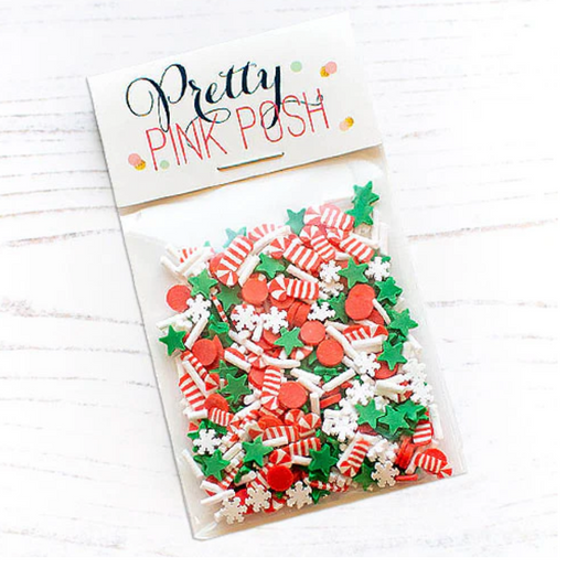 Candy Cane Lane Clay Confetti