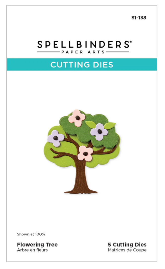 Spellbinders Flower Trees Die Set