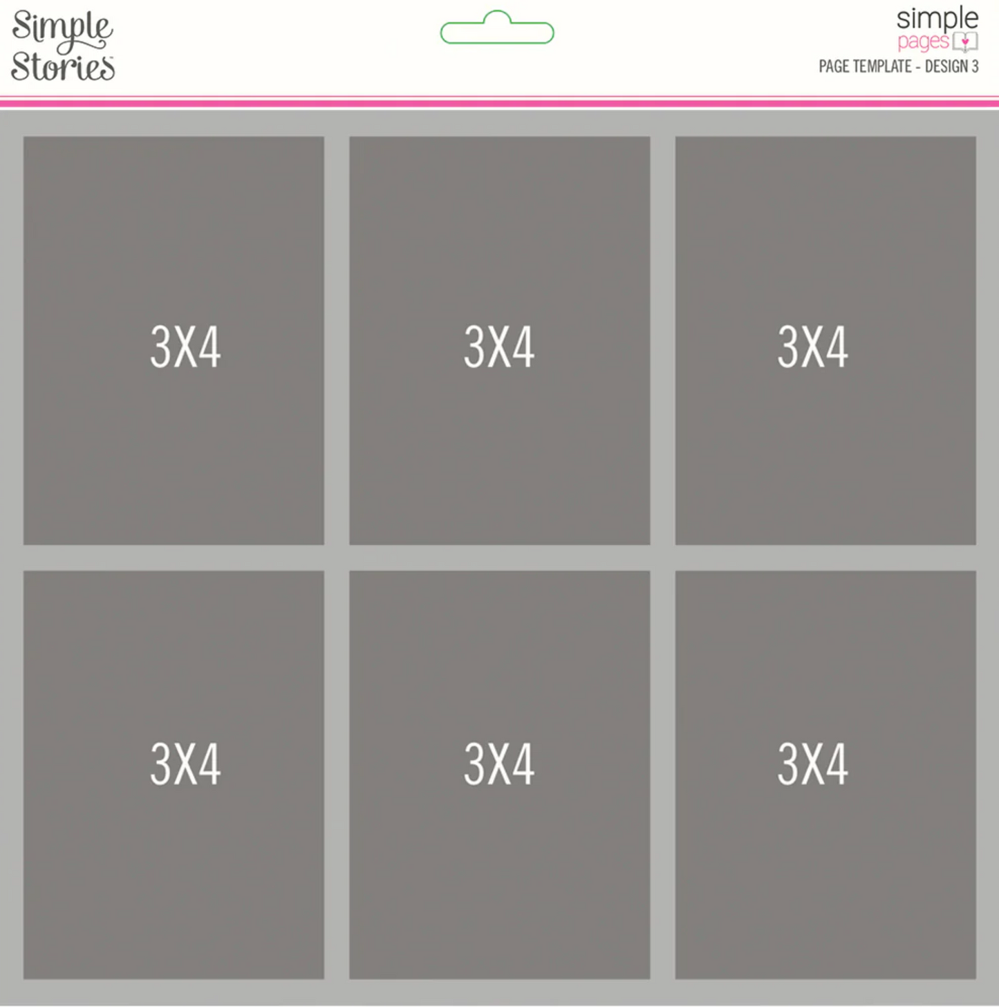 Simple Stories Page Template #3