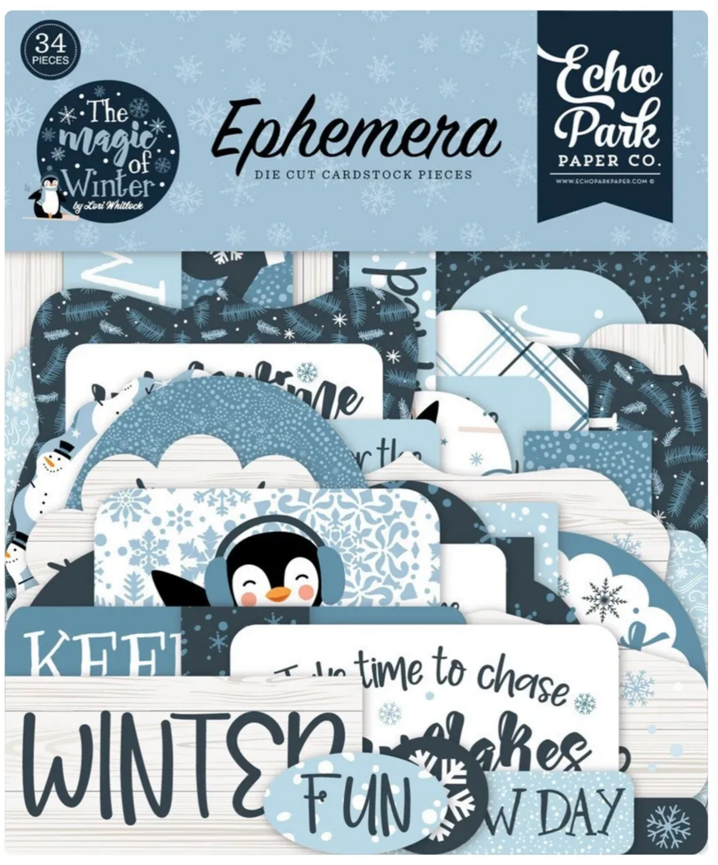 Echo Park The Magic of Winter Ephemera