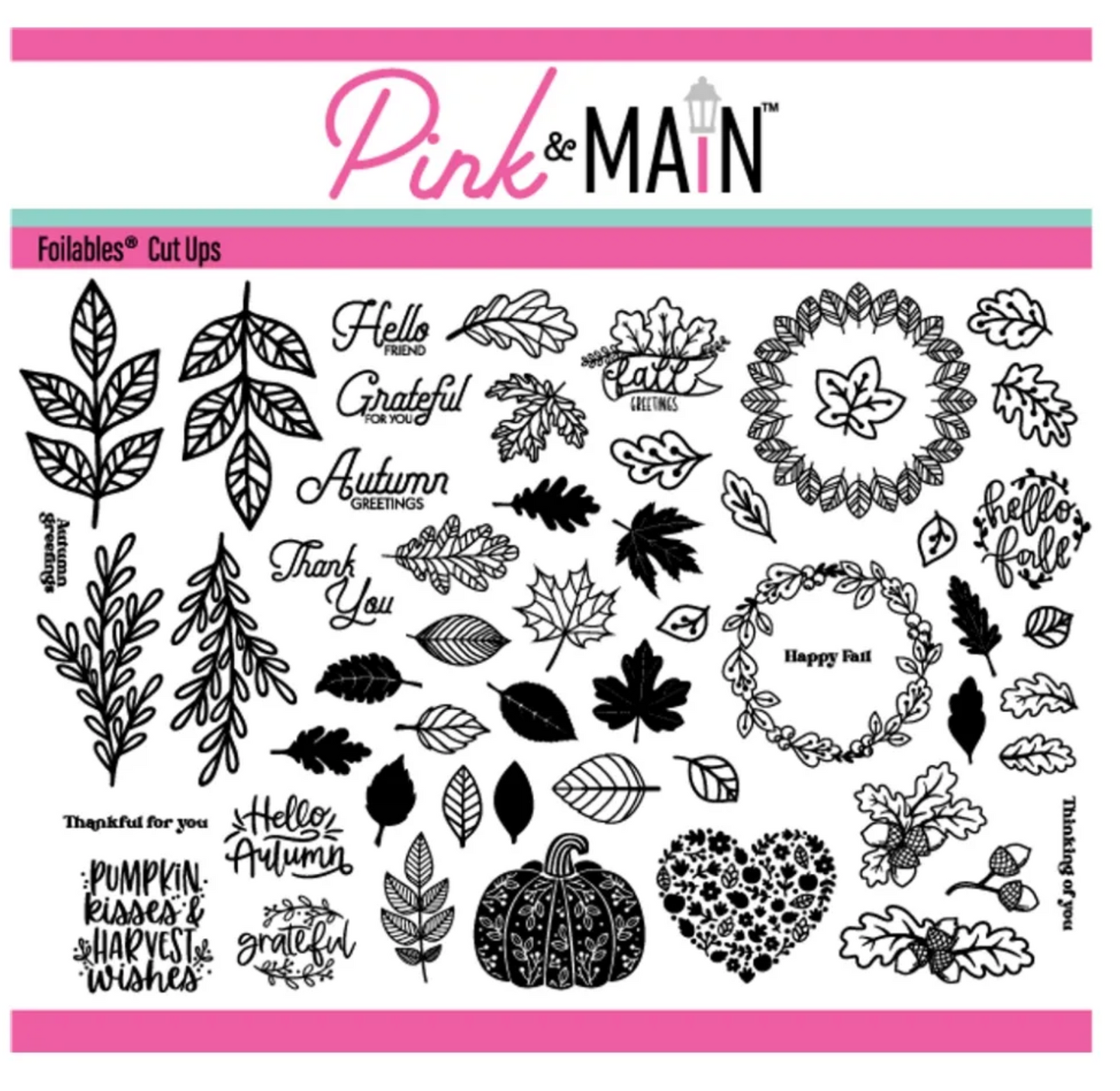 Pink & Main Foilables Cut Ups