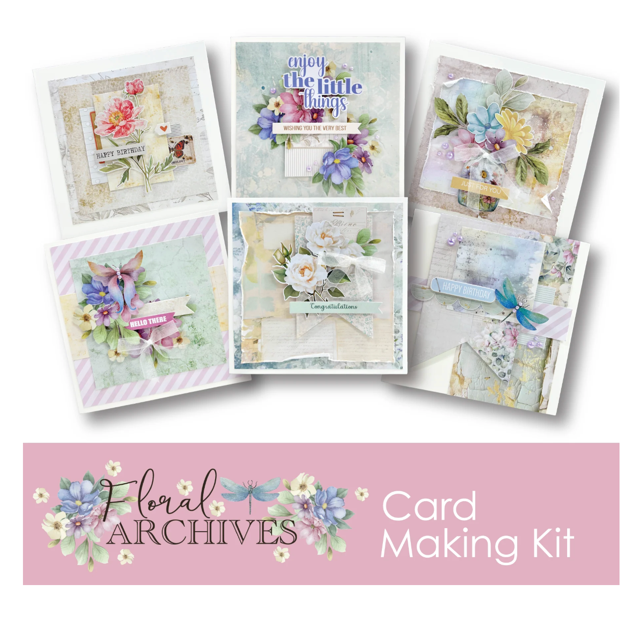 Uniquely Creative Floral Archives Card Kit