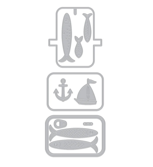 Hero Arts Big Mouth Sardine Die Set