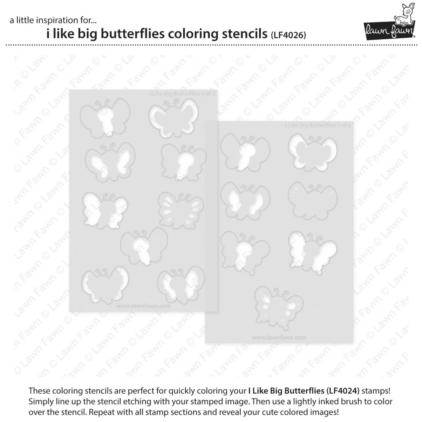 Lawn Fawn I Like Big Butterflies