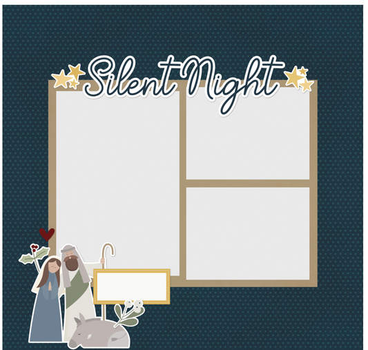 Silent Night - Simple Stories Page Pieces