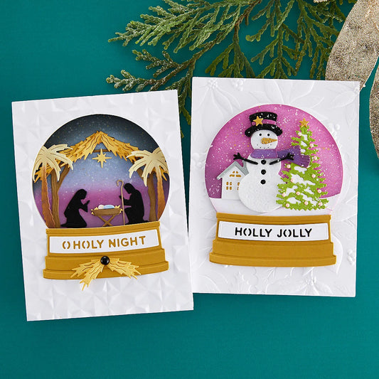 Spellbinders Simon's Snow Globe Dies Bundle