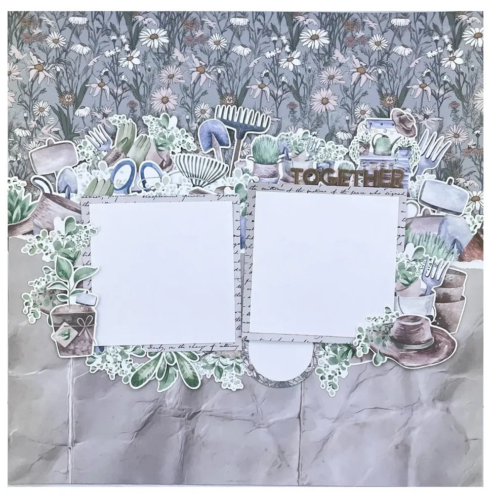 Simply Stated Designs Secret Garden "Together" Layout Kit