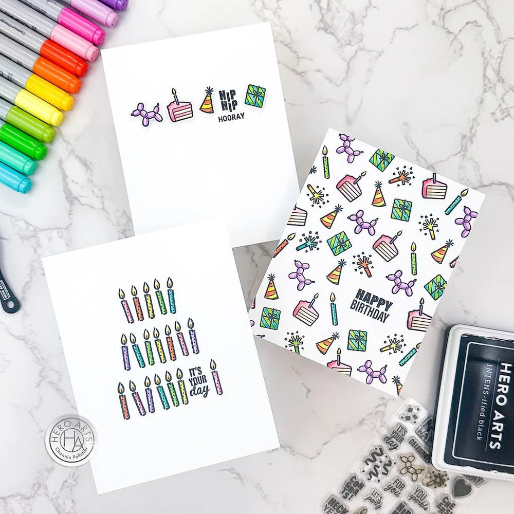 Hero Arts Your Day Messages Clear Stamp Set
