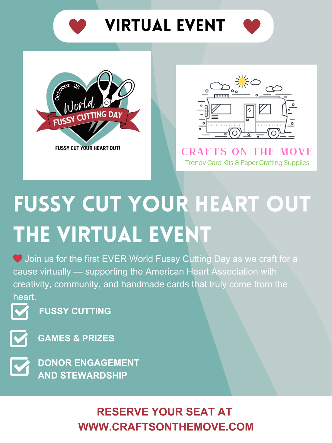 World Fussy Cutting Day - Virtual Event