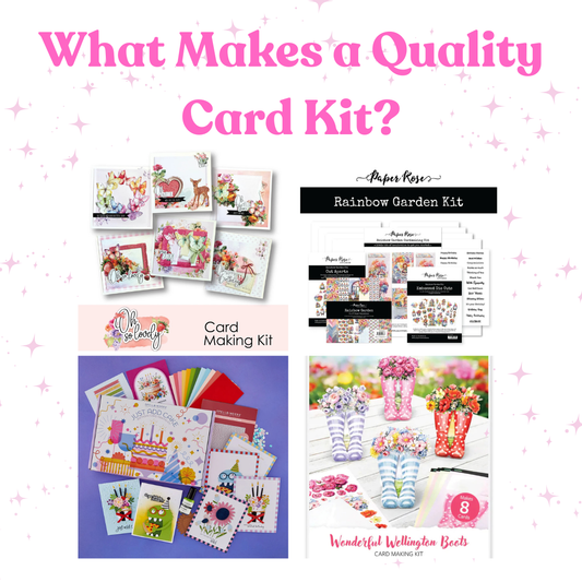 How to Pick Quality Card Making Kits