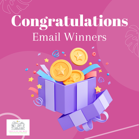 Congratulations 🎉 Email Winners