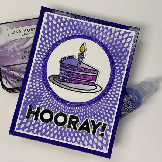 Heat Emboss Resist Technique for Stunning Birthday Cards